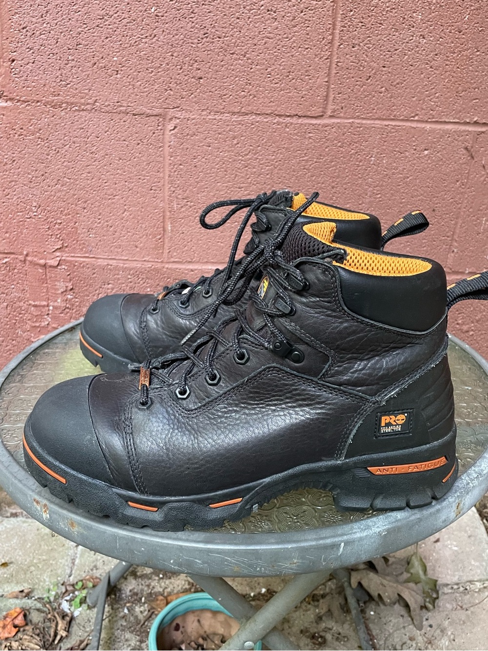 Timberland PRO® Endurance 6" Steel Toe Waterproof Work Boots Size 10.5 Wide